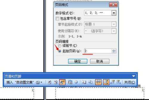 为什么我插入页码时,每页都是相同的页码？
