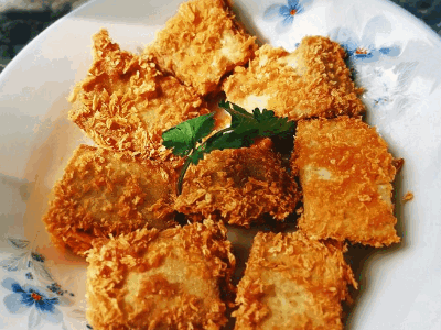 面包糠可以做击交落国着什么美食