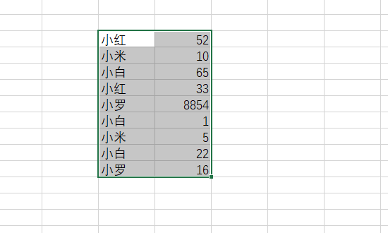 excel怎么统计相同名字的数量