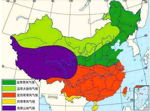 中国的气候特点