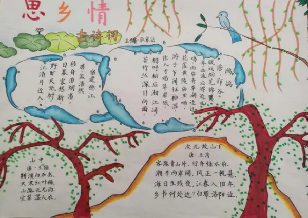 古风手抄报古韵