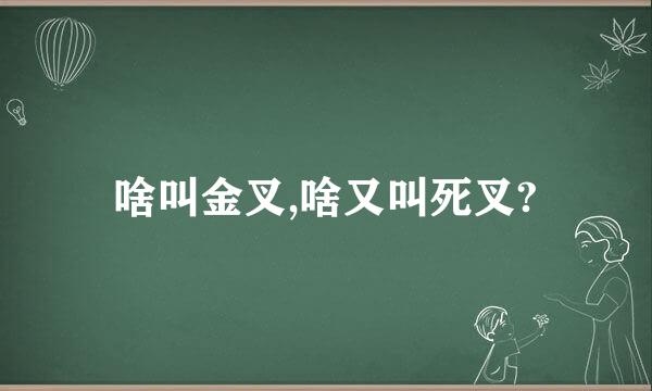 啥叫金叉,啥又叫死叉?