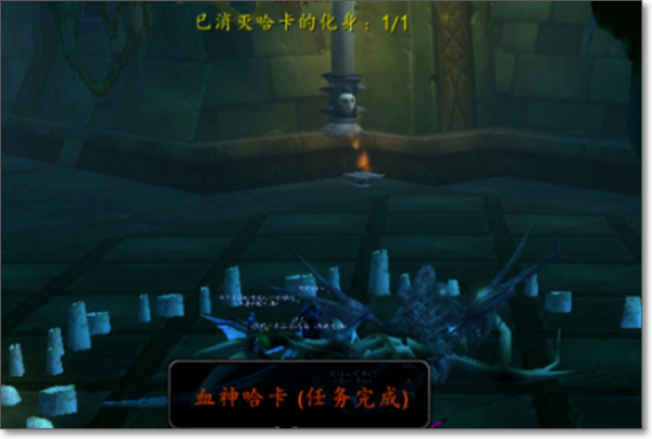 WOW 49-55的FB“沉没的神庙”中怎样才能召唤’哈卡的化身‘