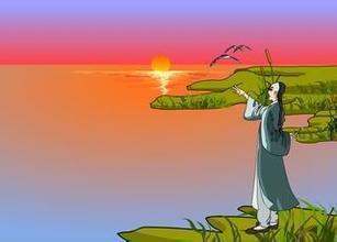 卧十境同分日谁伤把液土毛看漫天云不动，不知云与我俱东什么意思