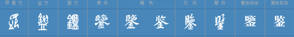 金字旁一个来自监字念什么