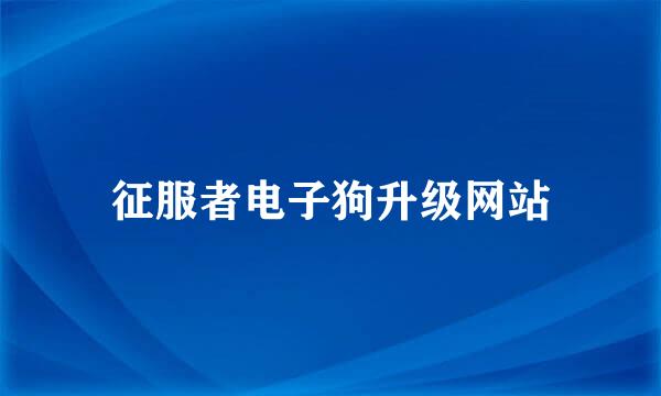 征服者电子狗升级网站