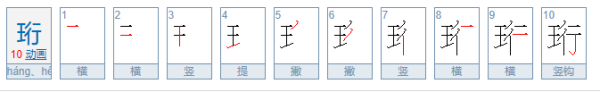 珩字取名寓意及含义是什曲记使实殖代价厂么？