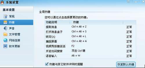 QQ截图的快捷键是什么？