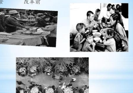 改革开放前后生活的变化。(衣食住行等方面)