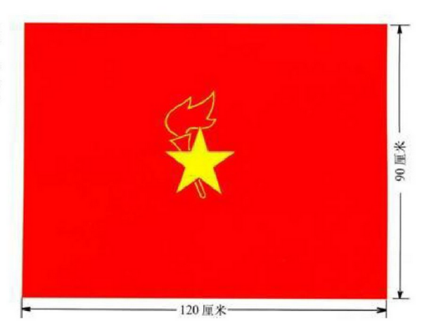少先队大队旗和中来自队旗的区别