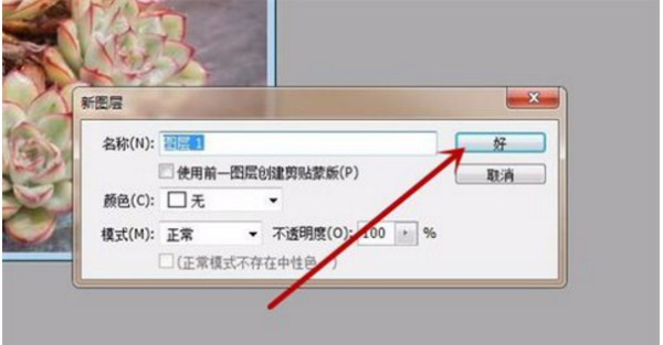 在PS中怎样新建一个图层？