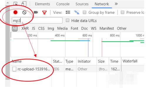 请问怎么提取网页中的音频啊？谢谢啊