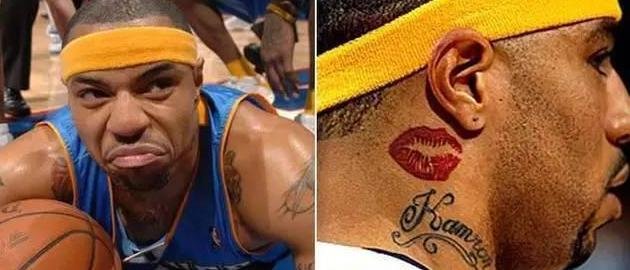 NBA有哪些球星的纹身特别难看？