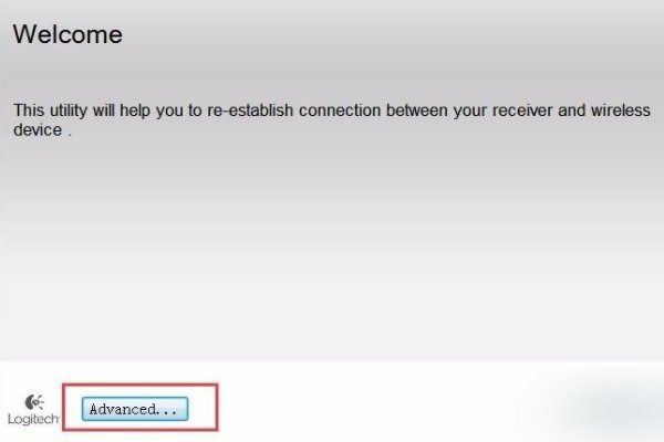 罗技无线鼠标新接收器怎么配对?