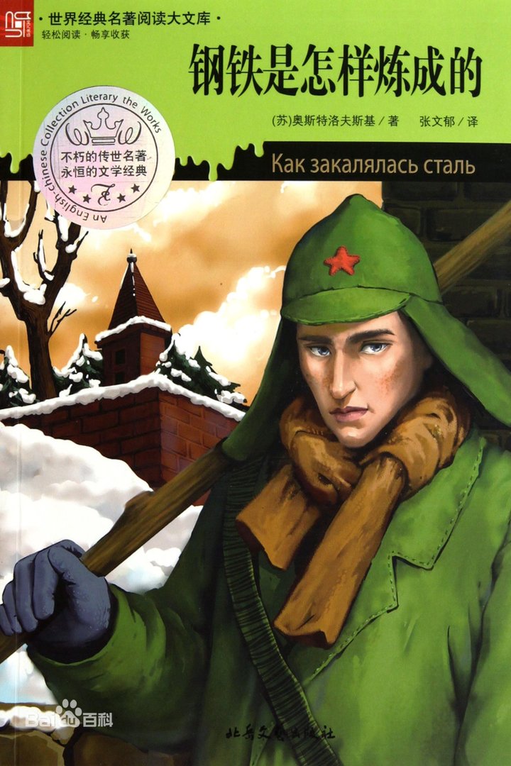 钢铁是怎样炼成的封面