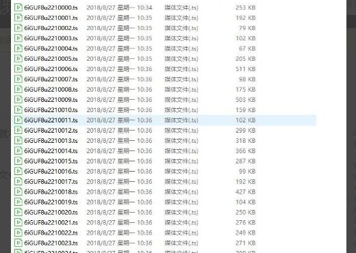 网页保存视频格式是index.m3u8怎么回事？