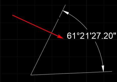 CAD怎么把角度约束精确到小数点后几位