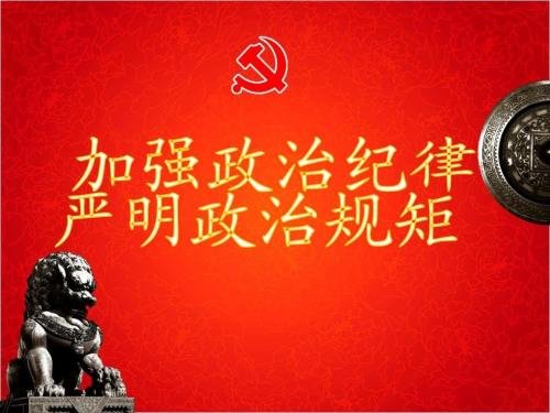 严明党的政治纪律“十二不准”的相关内容