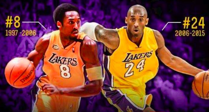 科比的球衣是几号?