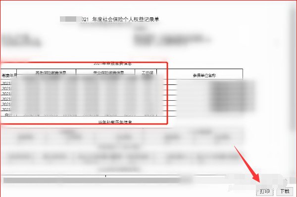 连云港怎么样打印社保明细