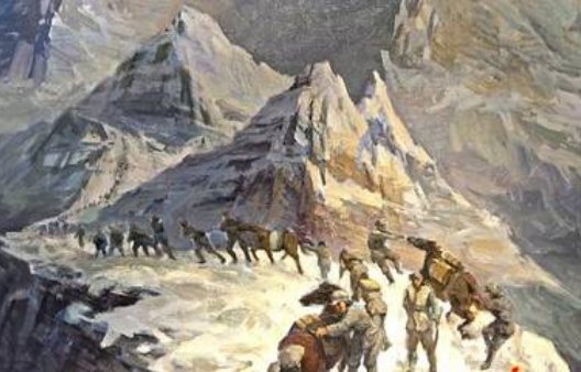 长征翻越的第一座大雪山是什么山？