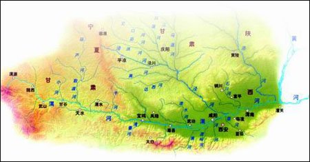 渭河的水系构成
