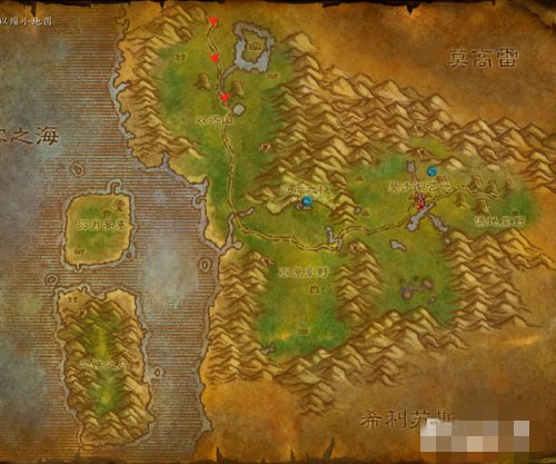 WOW 菲拉斯在哪的