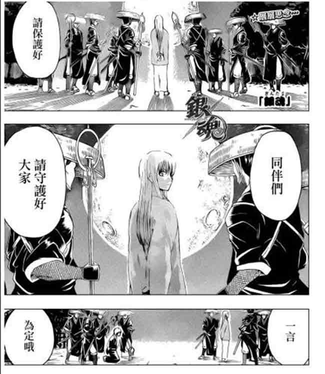 请问银魂的一国倾城篇漫画剧透。