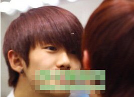 男生斜刘海BOB发型