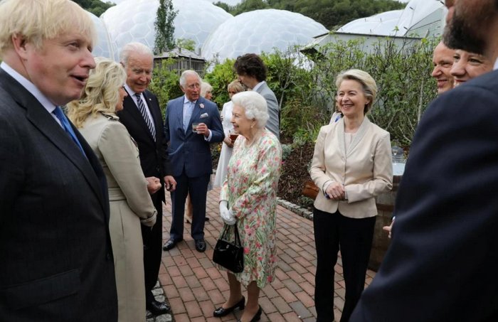 G7合照连连看，细节背后都是戏！都透露出了哪些信息？