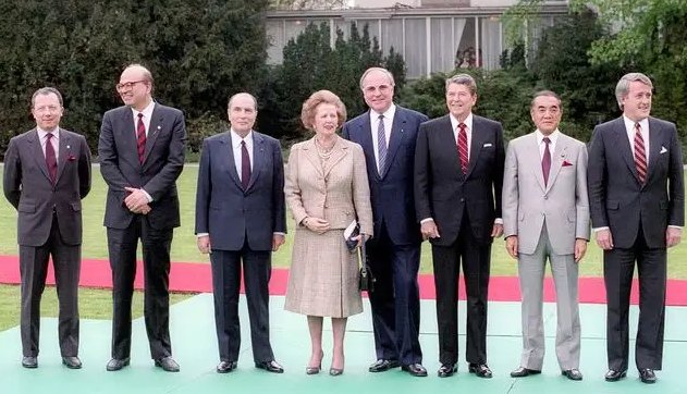 G7合照连连看，细节背后都是戏！都透露出了哪些信息？