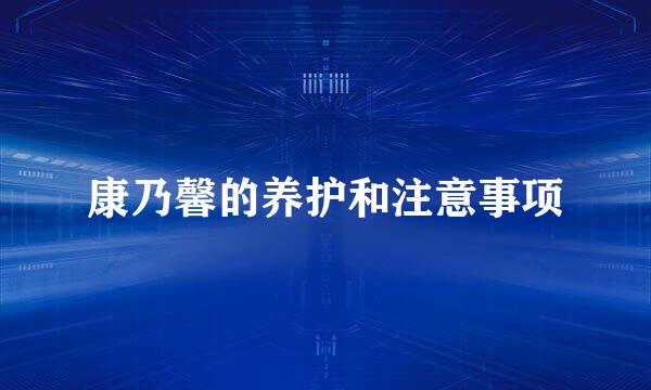 康乃馨的养护和注意事项