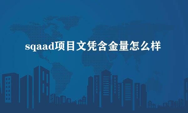 sqaad项目文凭含金量怎么样