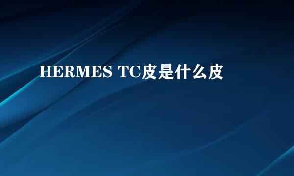 HERMES TC皮是什么皮