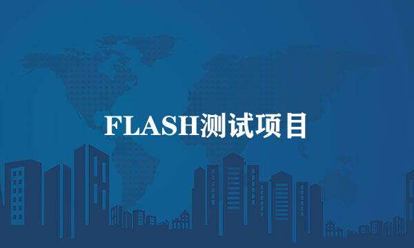 FLASH测试项目