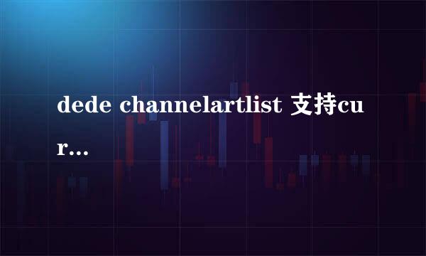 dede channelartlist 支持currentstyle解决办法