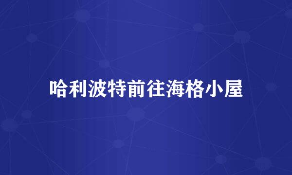 哈利波特前往海格小屋