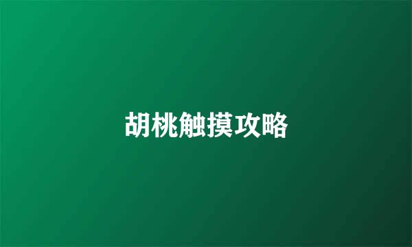 胡桃触摸攻略