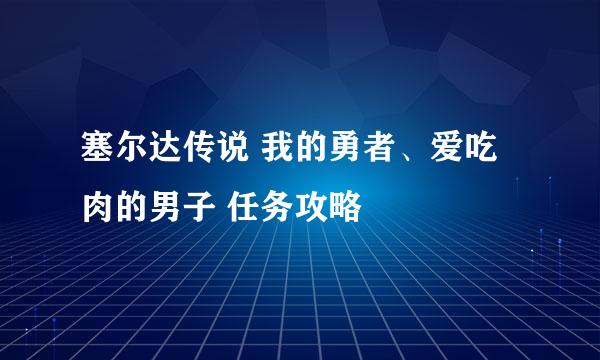 塞尔达传说 我的勇者、爱吃肉的男子 任务攻略
