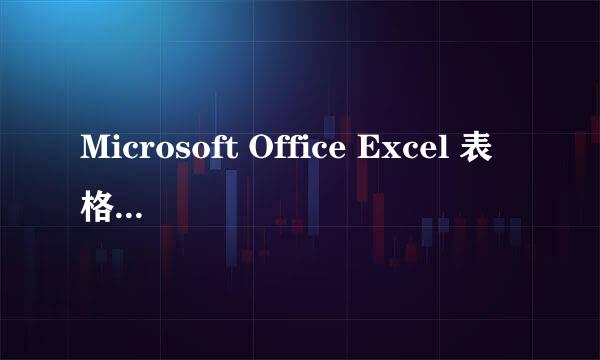 Microsoft Office Excel 表格如何添加图表