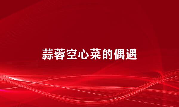蒜蓉空心菜的偶遇