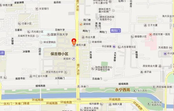 陕西建设银行总部在哪？