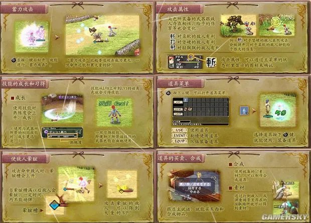 《伊苏7》全收集地图与流程攻略 武器道具入手方法及合成素材全解