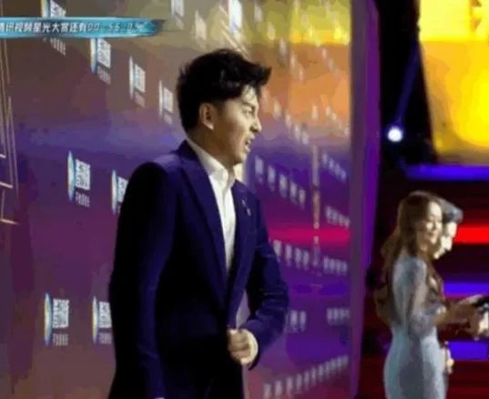 雷佳音走红毯 瑟瑟发抖：这表情很冷啊（图）