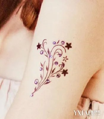 女生纹身小清新图案欣赏4款时尚纹身任你选