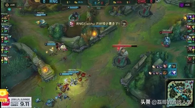 RNG战胜OMG再添战略武器,狼行杰斯意识拉满卖自己救下比赛,有多关键?