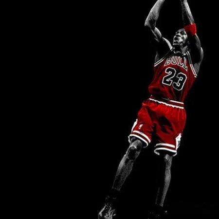 欣赏乔丹投篮慢动作gif 分析其投篮手型