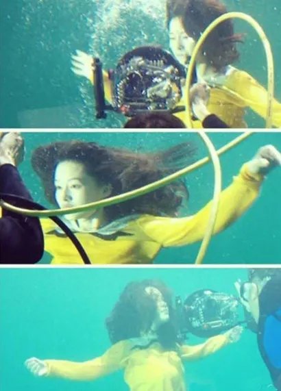 璀璨人生叶琳吻戏在第几集？ 怕水的李沁为了拍戏苦学游泳