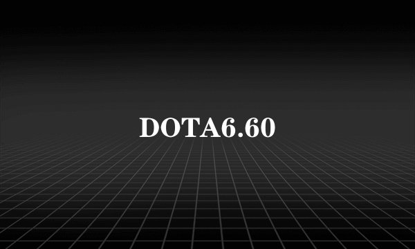DOTA6.60