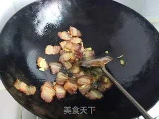 韭菜炒腊肉